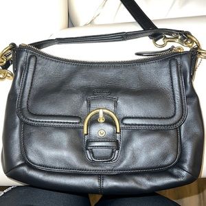 Women’s Black Genuine Leather Coach Purse